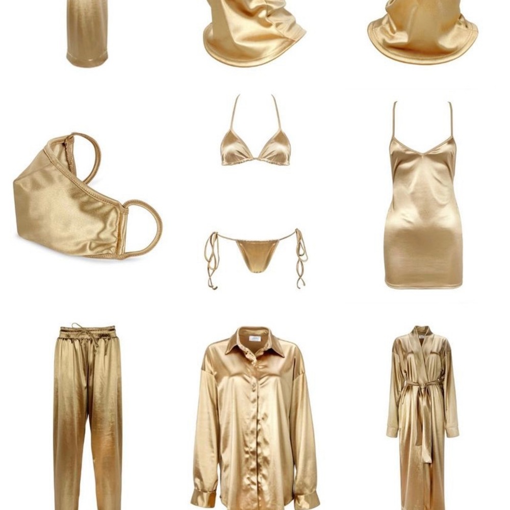 Champagne Club Bed Slip Dress